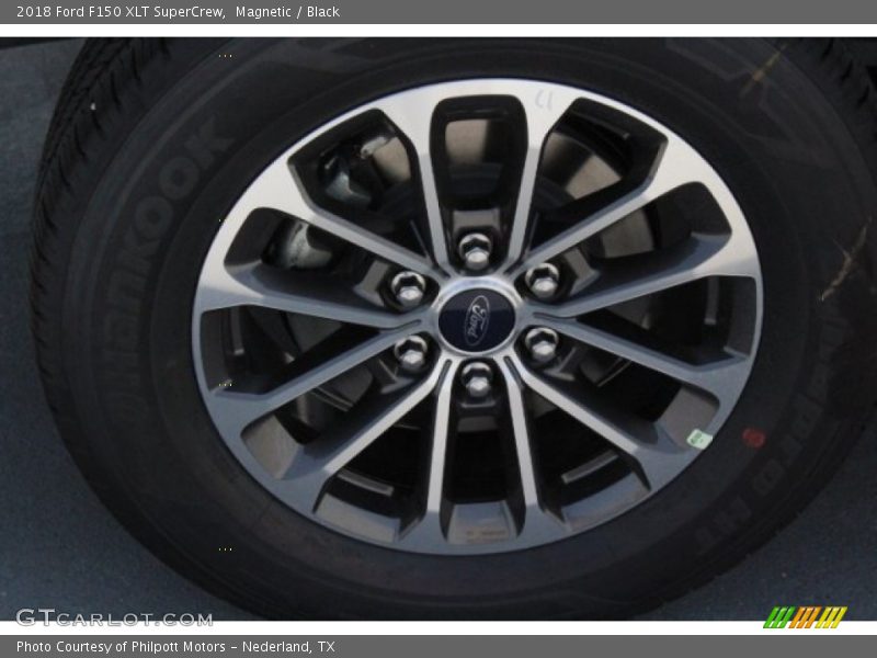 Magnetic / Black 2018 Ford F150 XLT SuperCrew