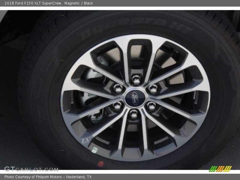 Magnetic / Black 2018 Ford F150 XLT SuperCrew