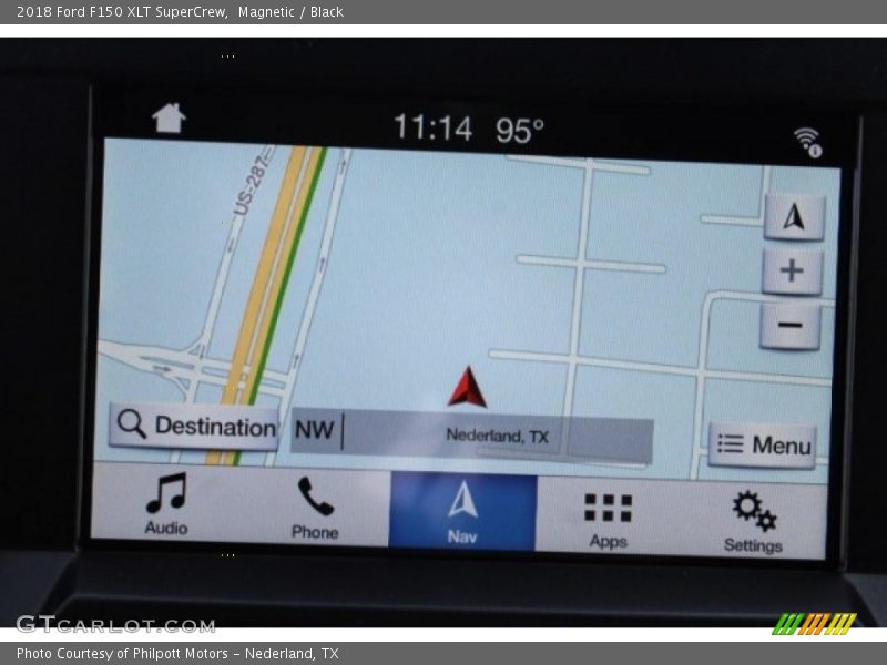 Magnetic / Black 2018 Ford F150 XLT SuperCrew