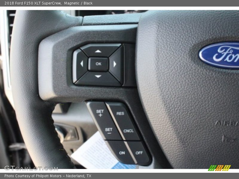 Magnetic / Black 2018 Ford F150 XLT SuperCrew