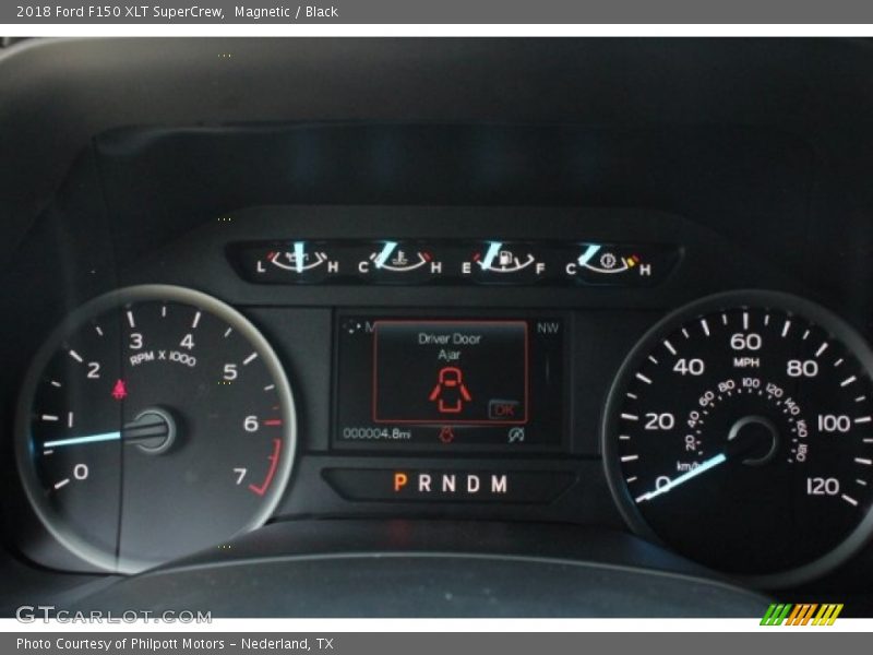 Magnetic / Black 2018 Ford F150 XLT SuperCrew
