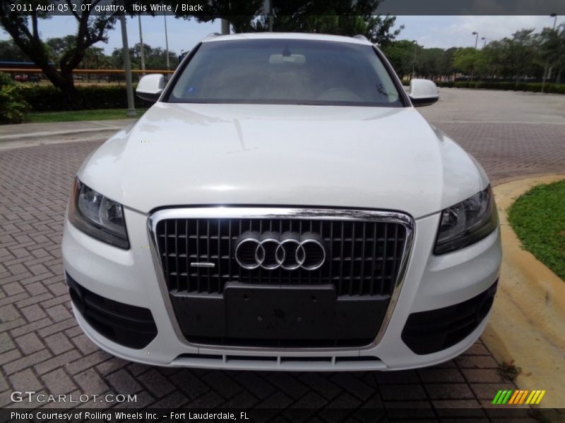 Ibis White / Black 2011 Audi Q5 2.0T quattro