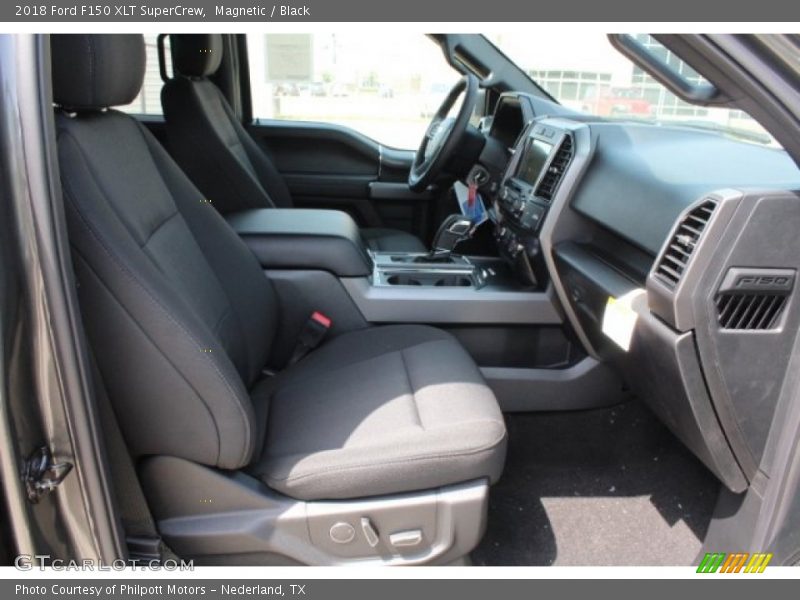 Magnetic / Black 2018 Ford F150 XLT SuperCrew