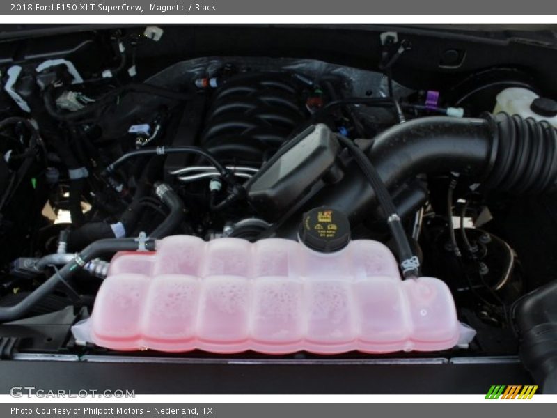 Magnetic / Black 2018 Ford F150 XLT SuperCrew