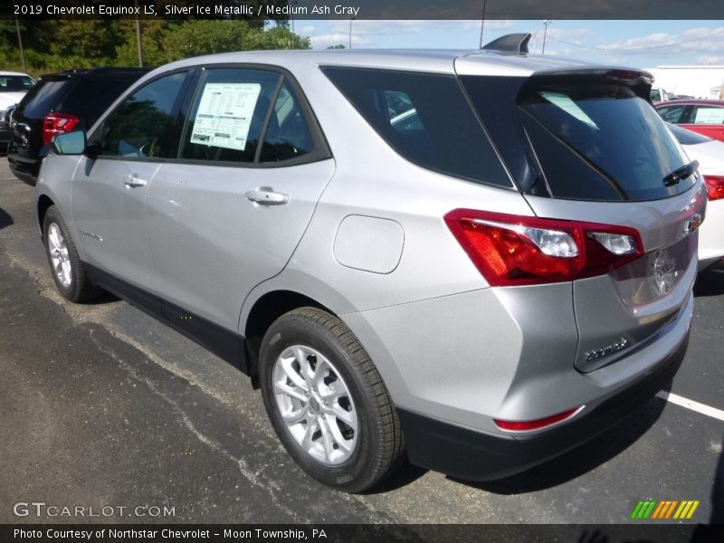 Silver Ice Metallic / Medium Ash Gray 2019 Chevrolet Equinox LS