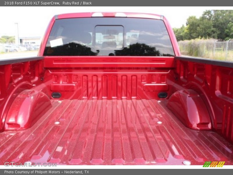 Ruby Red / Black 2018 Ford F150 XLT SuperCrew