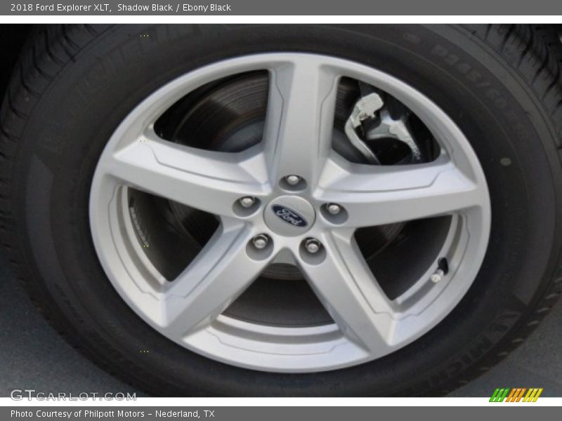 Shadow Black / Ebony Black 2018 Ford Explorer XLT