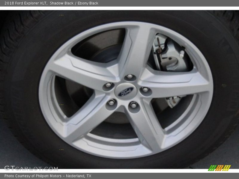Shadow Black / Ebony Black 2018 Ford Explorer XLT