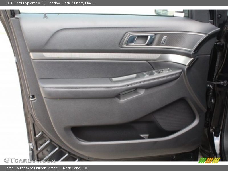 Shadow Black / Ebony Black 2018 Ford Explorer XLT