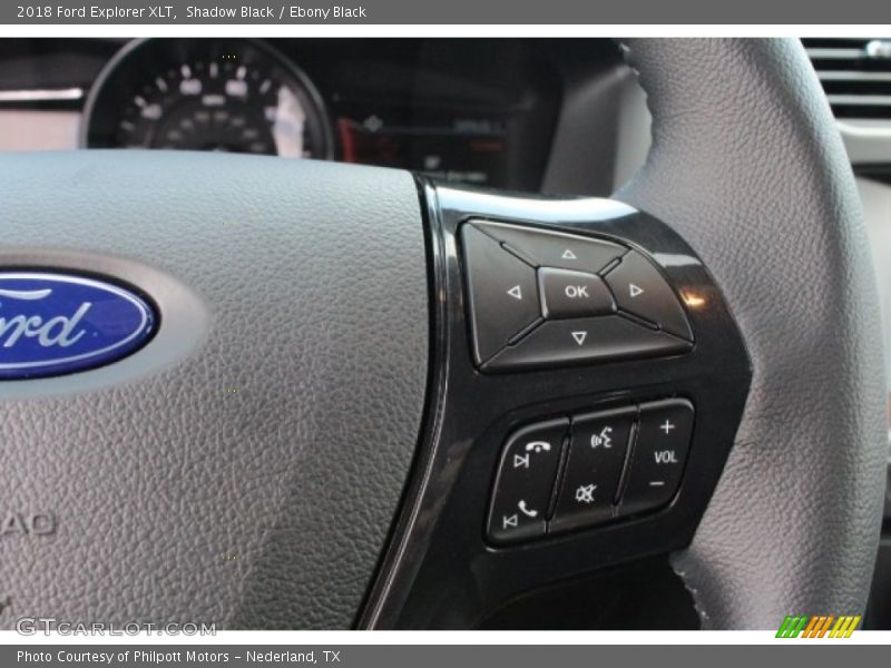 Shadow Black / Ebony Black 2018 Ford Explorer XLT