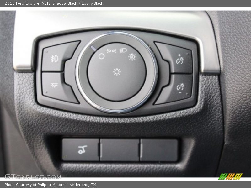 Shadow Black / Ebony Black 2018 Ford Explorer XLT