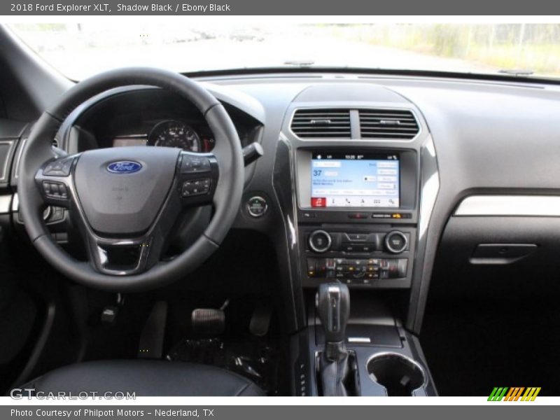 Shadow Black / Ebony Black 2018 Ford Explorer XLT