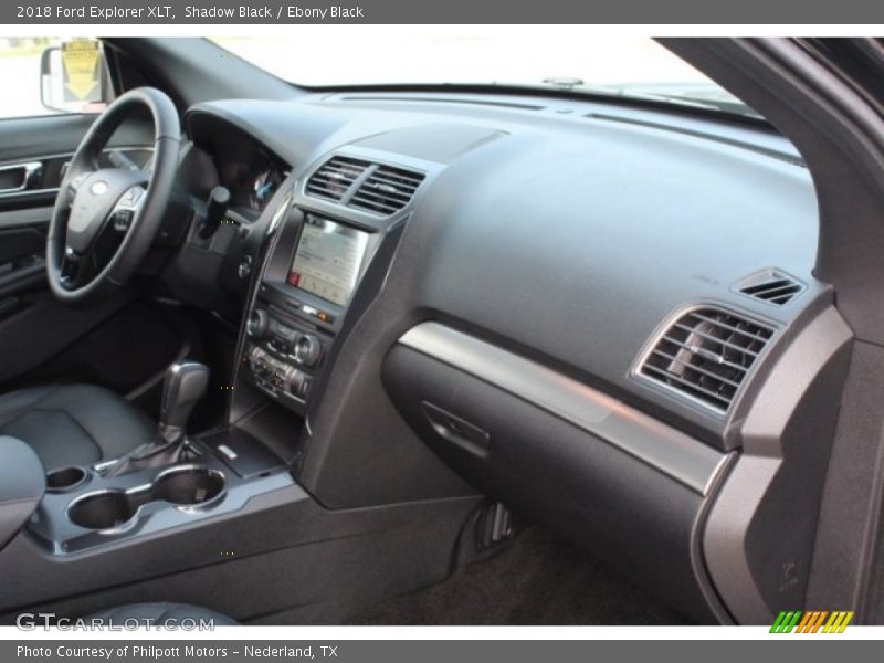Shadow Black / Ebony Black 2018 Ford Explorer XLT