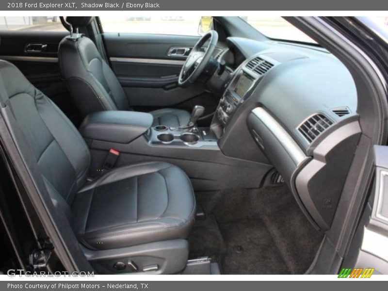 Shadow Black / Ebony Black 2018 Ford Explorer XLT