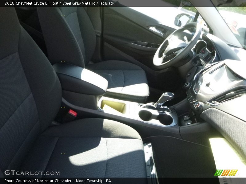 Satin Steel Gray Metallic / Jet Black 2018 Chevrolet Cruze LT