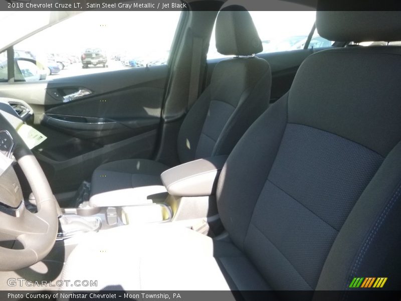 Satin Steel Gray Metallic / Jet Black 2018 Chevrolet Cruze LT