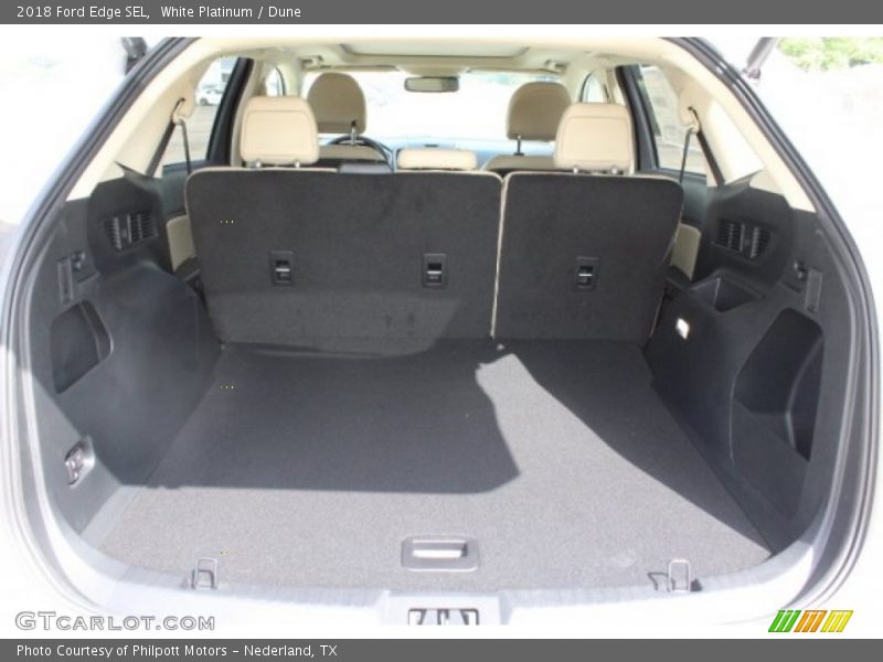 White Platinum / Dune 2018 Ford Edge SEL