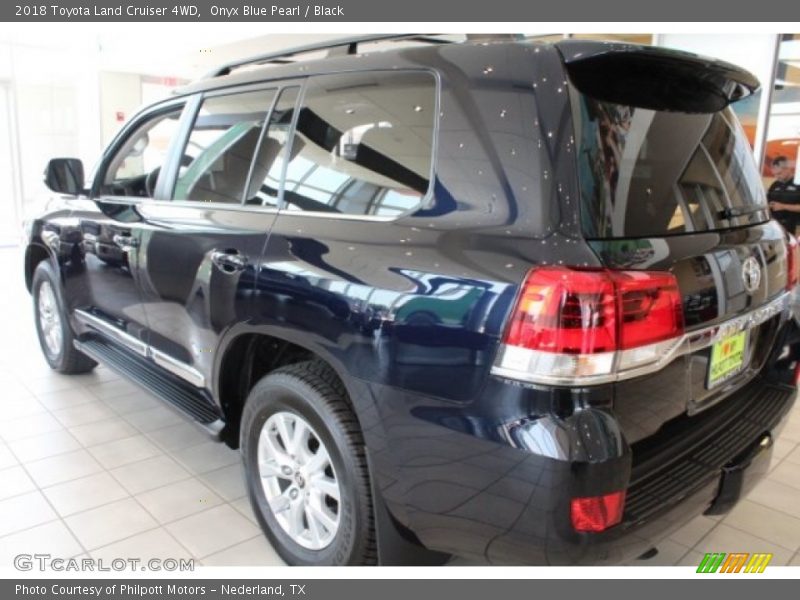 Onyx Blue Pearl / Black 2018 Toyota Land Cruiser 4WD