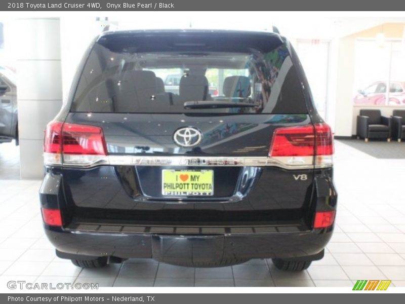 Onyx Blue Pearl / Black 2018 Toyota Land Cruiser 4WD