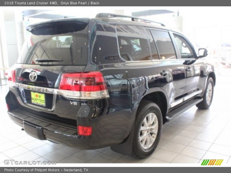 Onyx Blue Pearl / Black 2018 Toyota Land Cruiser 4WD