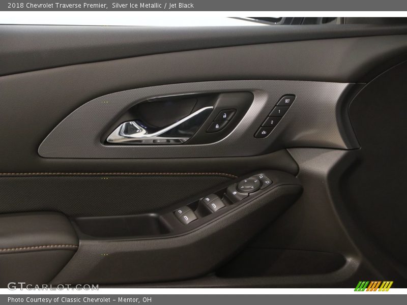Controls of 2018 Traverse Premier