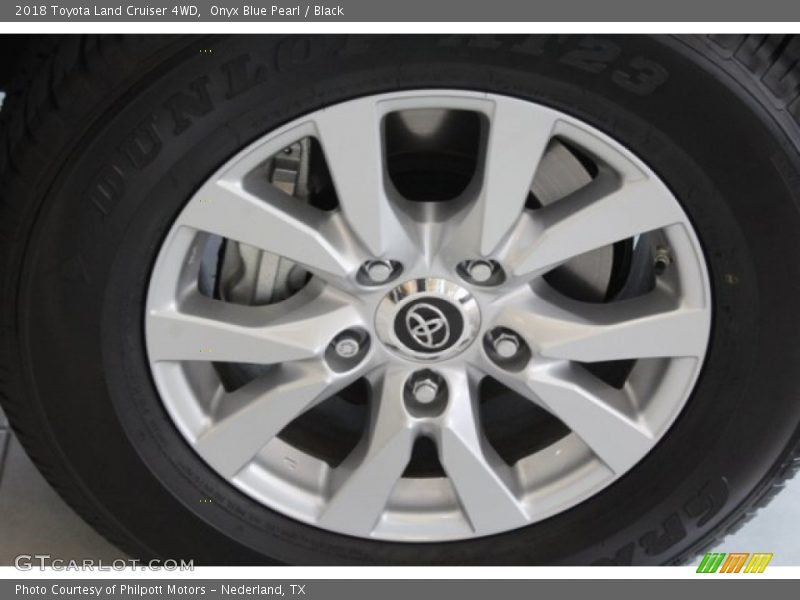Onyx Blue Pearl / Black 2018 Toyota Land Cruiser 4WD