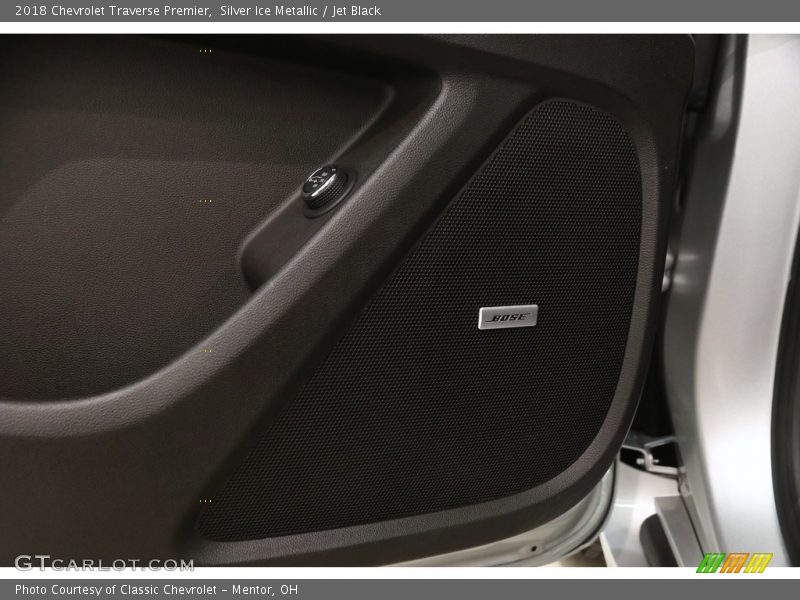 Silver Ice Metallic / Jet Black 2018 Chevrolet Traverse Premier