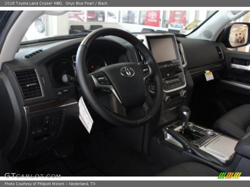 Onyx Blue Pearl / Black 2018 Toyota Land Cruiser 4WD