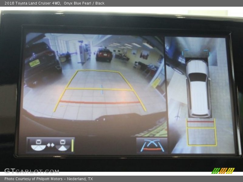 Onyx Blue Pearl / Black 2018 Toyota Land Cruiser 4WD