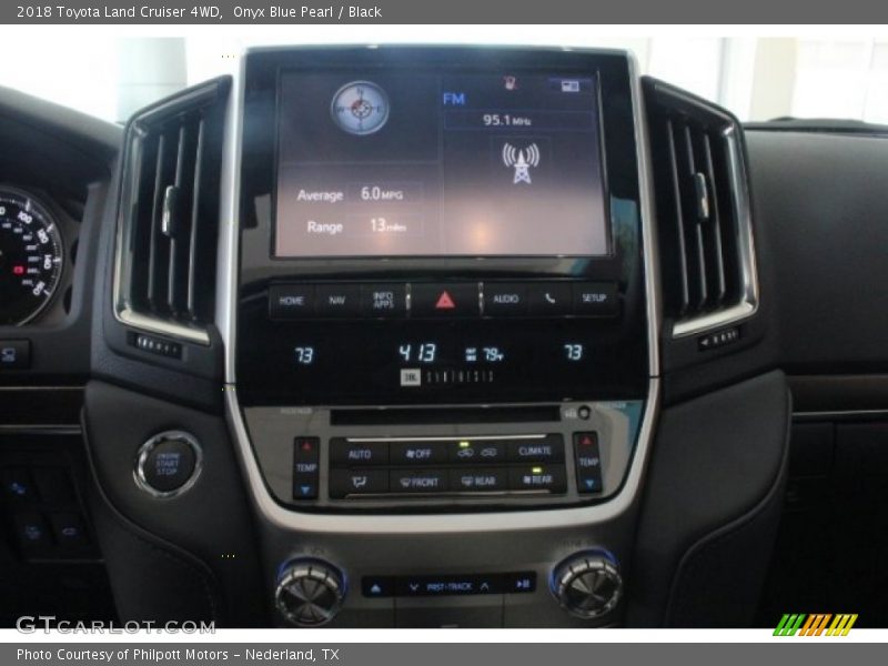 Onyx Blue Pearl / Black 2018 Toyota Land Cruiser 4WD