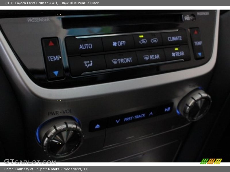Onyx Blue Pearl / Black 2018 Toyota Land Cruiser 4WD