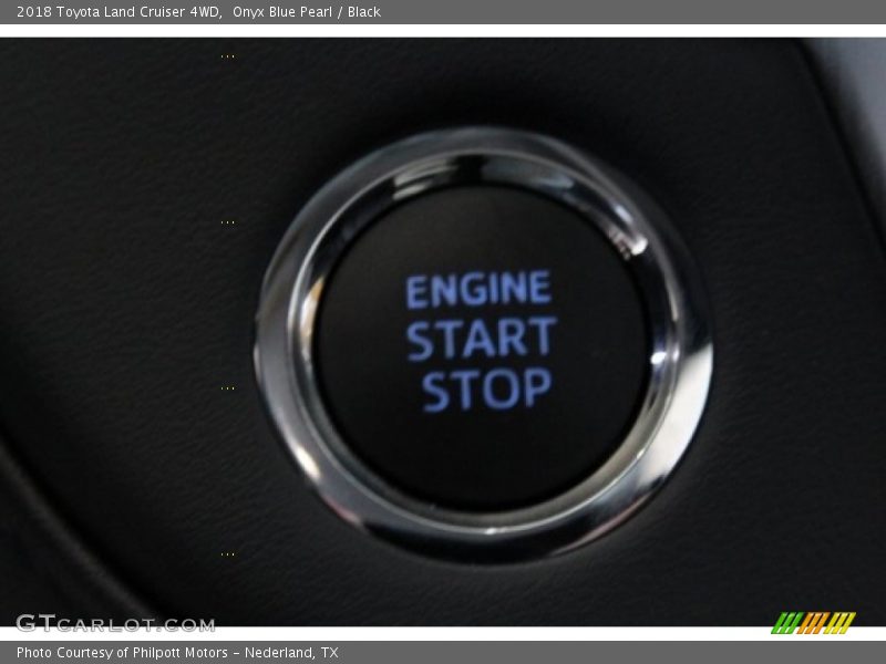 Onyx Blue Pearl / Black 2018 Toyota Land Cruiser 4WD