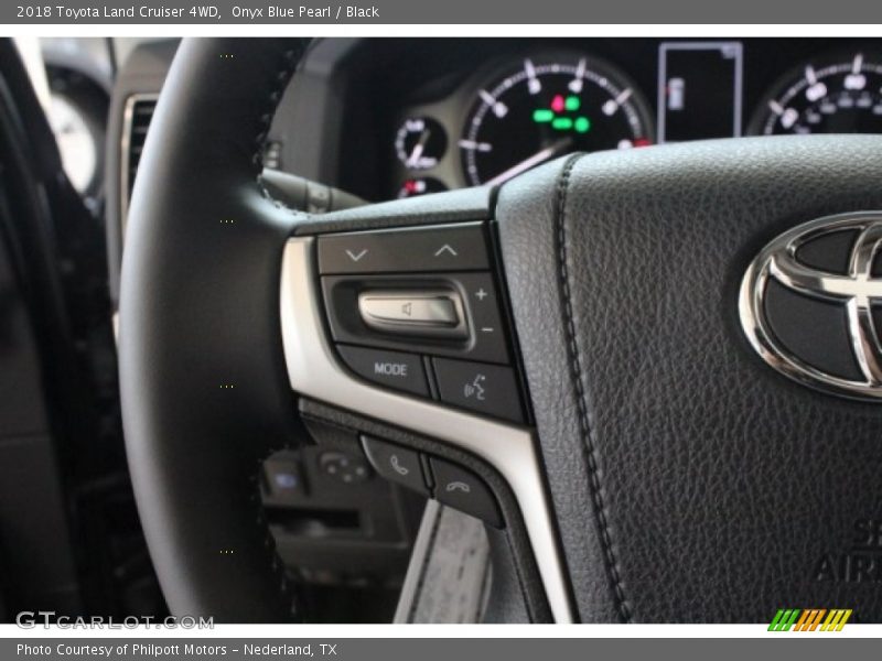 Onyx Blue Pearl / Black 2018 Toyota Land Cruiser 4WD