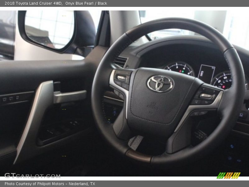 Onyx Blue Pearl / Black 2018 Toyota Land Cruiser 4WD