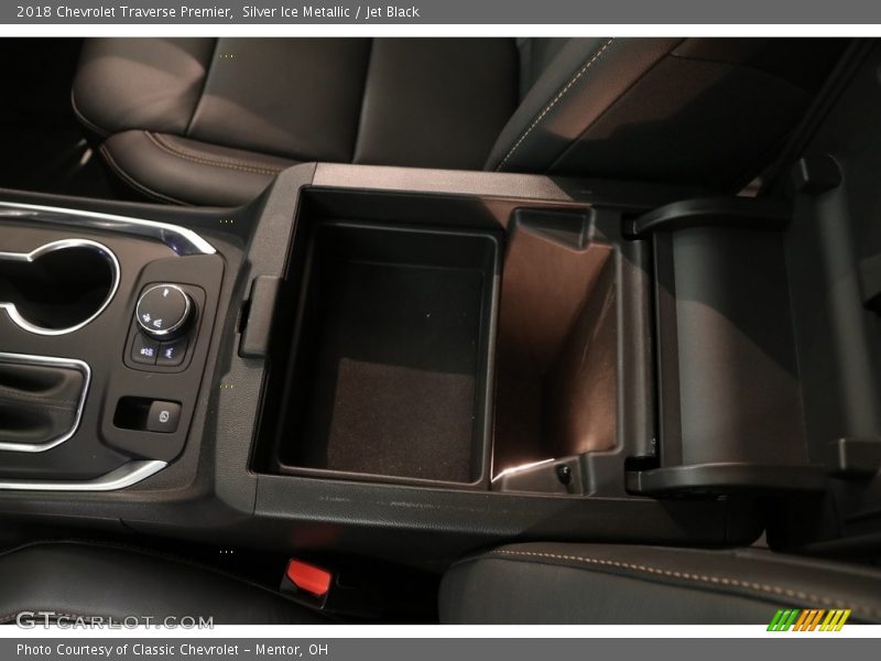 Silver Ice Metallic / Jet Black 2018 Chevrolet Traverse Premier