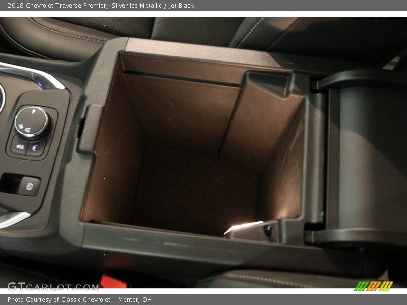 Silver Ice Metallic / Jet Black 2018 Chevrolet Traverse Premier