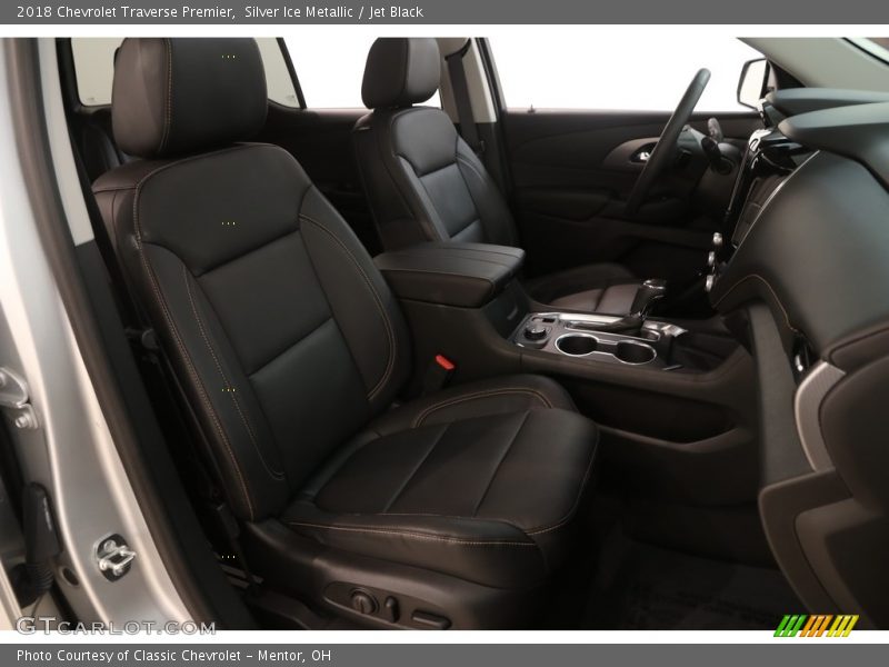 Silver Ice Metallic / Jet Black 2018 Chevrolet Traverse Premier