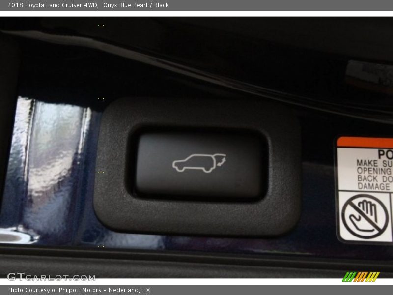 Onyx Blue Pearl / Black 2018 Toyota Land Cruiser 4WD