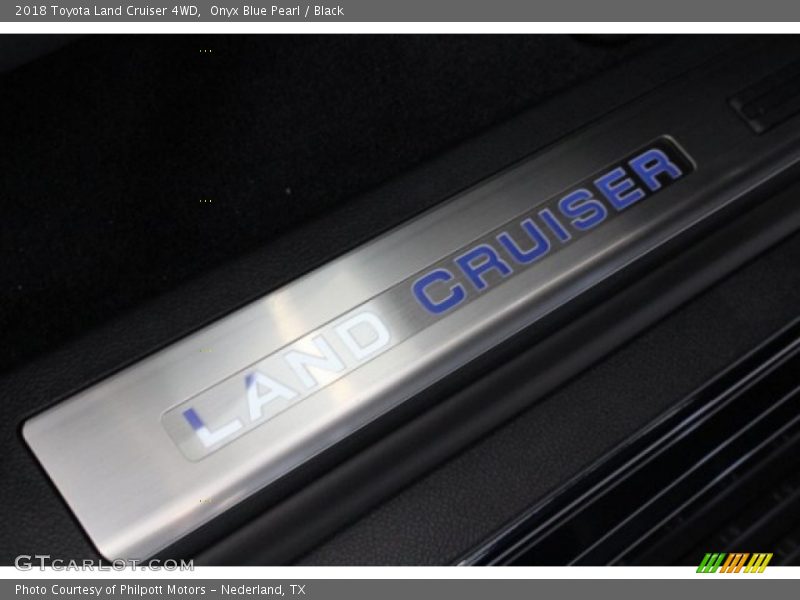 Onyx Blue Pearl / Black 2018 Toyota Land Cruiser 4WD