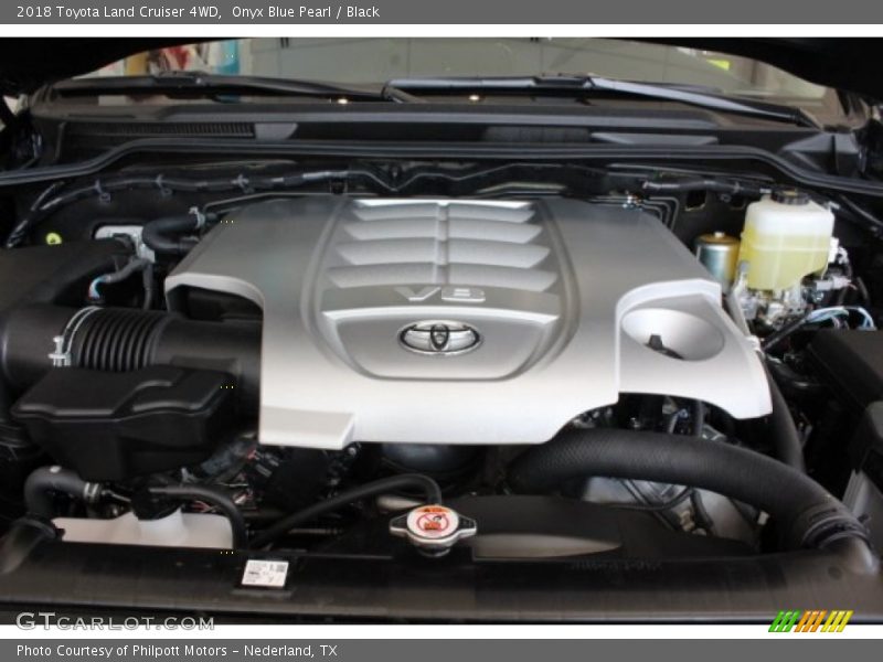 Onyx Blue Pearl / Black 2018 Toyota Land Cruiser 4WD