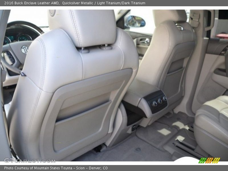 Quicksilver Metallic / Light Titanium/Dark Titanium 2016 Buick Enclave Leather AWD