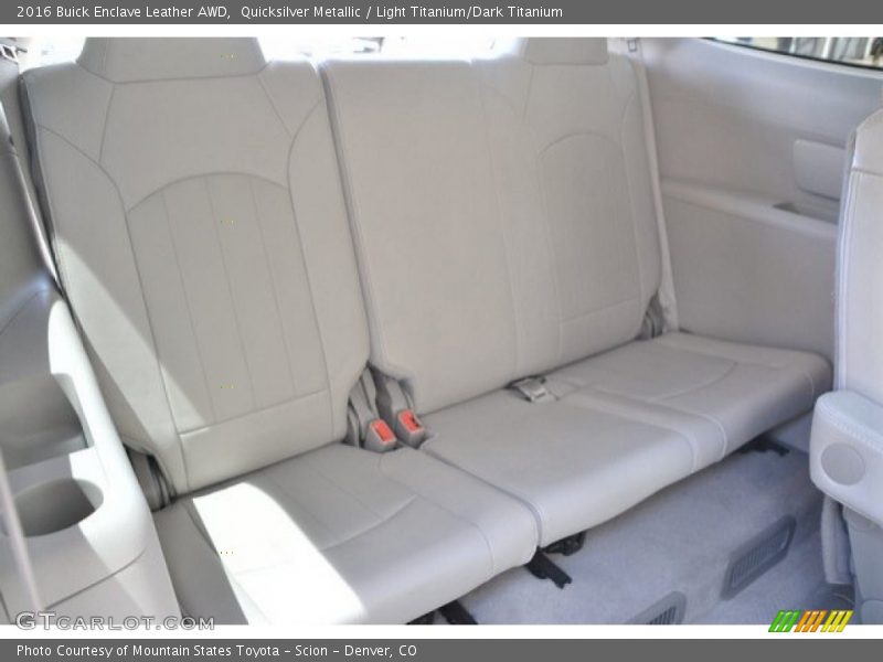 Quicksilver Metallic / Light Titanium/Dark Titanium 2016 Buick Enclave Leather AWD
