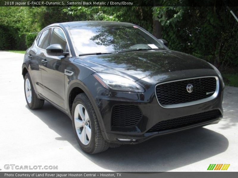 Santorini Black Metallic / Ebony/Ebony 2018 Jaguar E-PACE R-Dynamic S