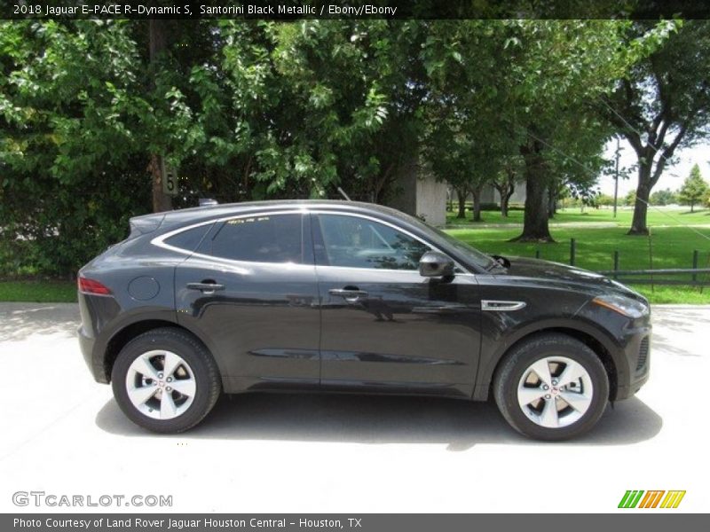 Santorini Black Metallic / Ebony/Ebony 2018 Jaguar E-PACE R-Dynamic S