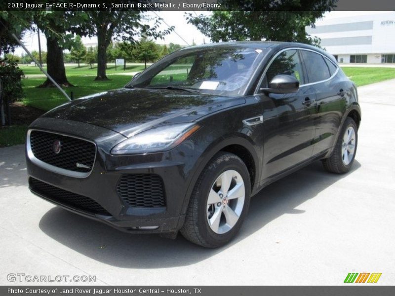 Santorini Black Metallic / Ebony/Ebony 2018 Jaguar E-PACE R-Dynamic S