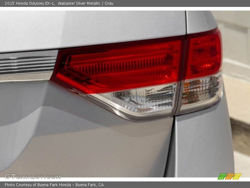 Alabaster Silver Metallic / Gray 2015 Honda Odyssey EX-L