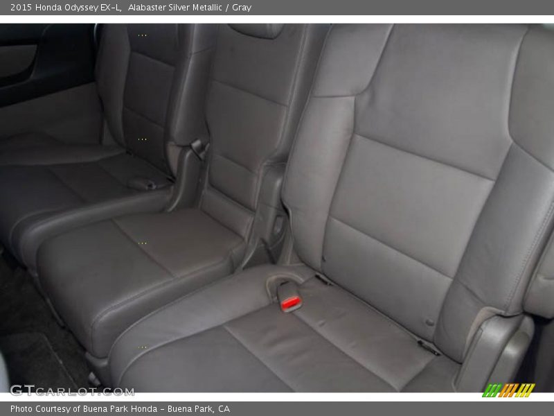 Alabaster Silver Metallic / Gray 2015 Honda Odyssey EX-L