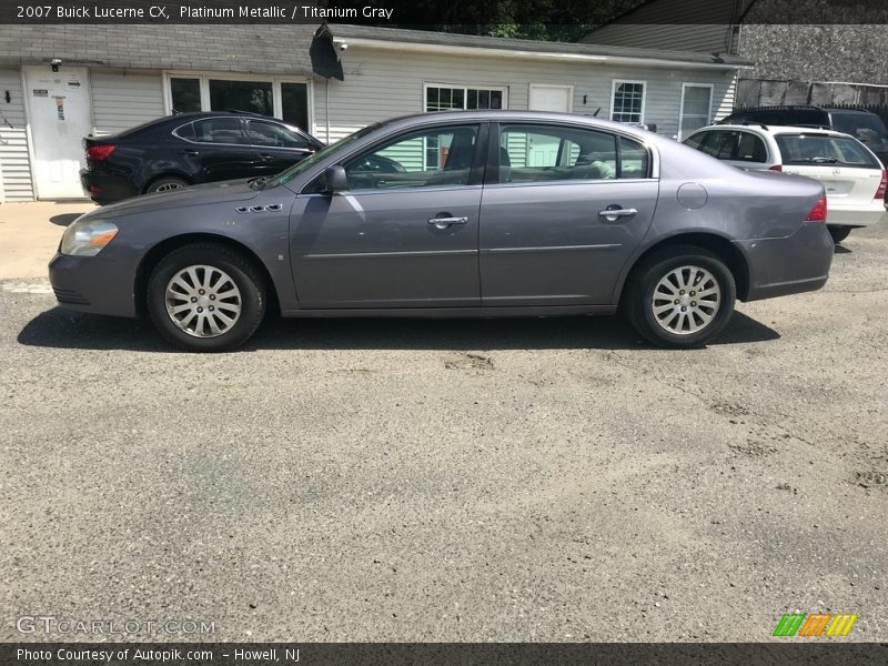 Platinum Metallic / Titanium Gray 2007 Buick Lucerne CX