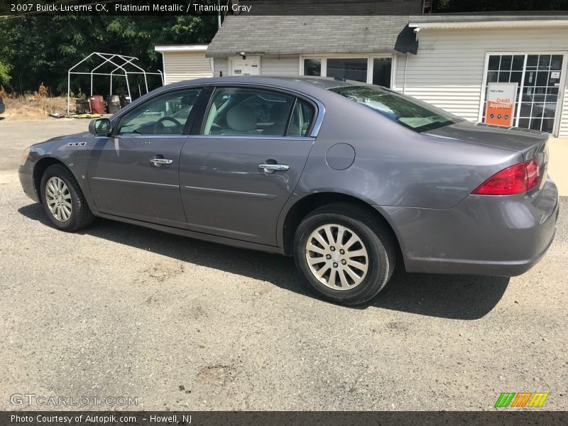 Platinum Metallic / Titanium Gray 2007 Buick Lucerne CX