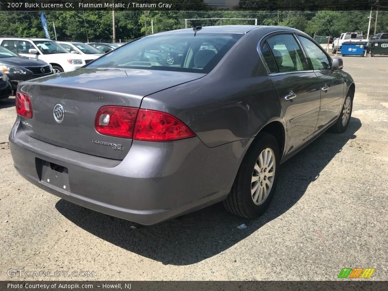 Platinum Metallic / Titanium Gray 2007 Buick Lucerne CX